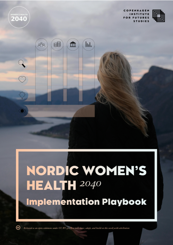 Nordic Women's Health 2040 Implementation Playbook — cover
